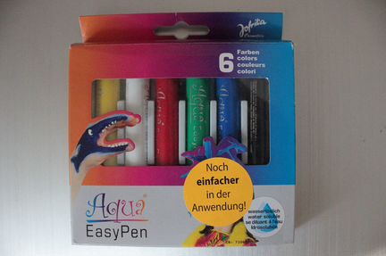 Цветные карандаши Aqua EasyPen для рисования