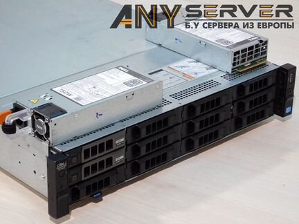 Сервер Dell R720xd 2x E5-2650v2 128Gb H710 12x3.5