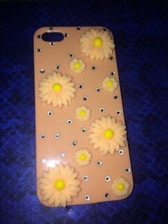Чехол на iPhone 5 / 5s Цветы