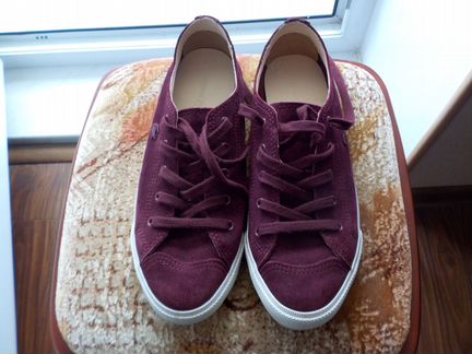 Lacoste замшевые кеды оригинал