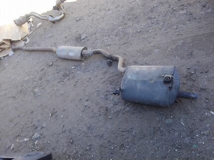 Глушитель ниссан икс-трейл т31 x-trail t31 2.5L