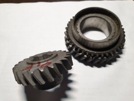 Шестерни 4 передачи в кпп Луаз повышенные 0.7
