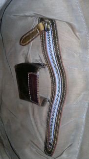 Итальянская сумка коричневого цвета