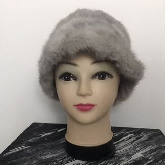 Шапка норковая новая