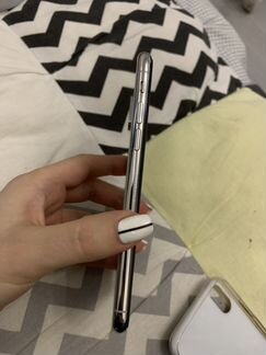 Телефон iPhone x 256 silver ростест