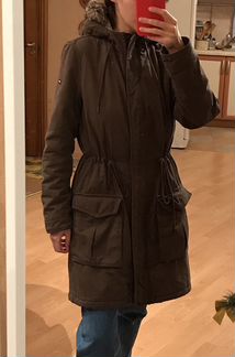 Парка хаки Tommy Hilfiger