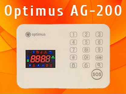 Gsm сигнализация optimus ag 200 инструкция