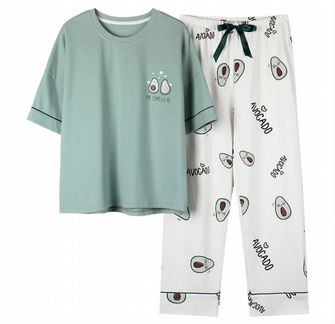 Пижама с авокадо, М