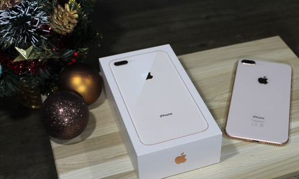 Золото/Айфон 8+ /64gb/Америка