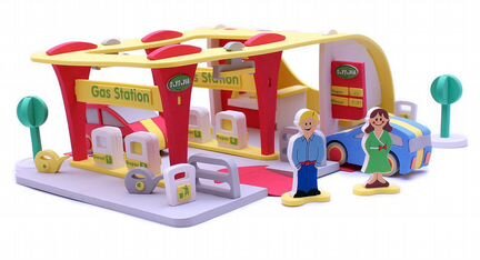 Мягкий конструктор Заправочная станция