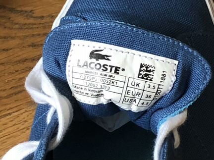 Кеды Lacoste оригинал