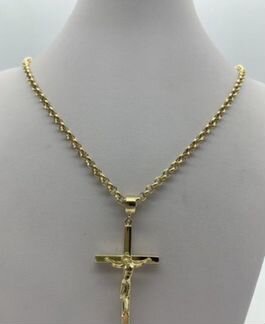 Золотая цепь и золотой крест