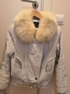 Куртка с натуральным мехом