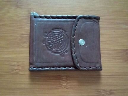 Кошелек мужской кожа ручная работа