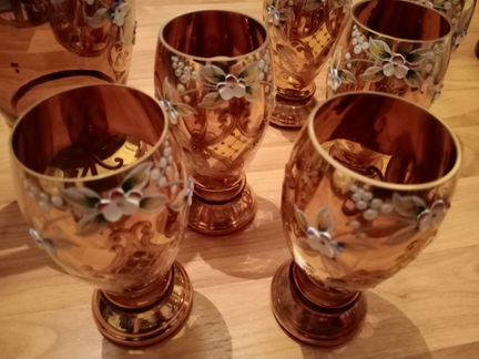 Набор для питья, богемия