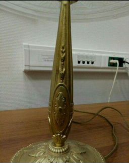 Старинная лампа бронза C. Ranc 20-е, 30-е годы