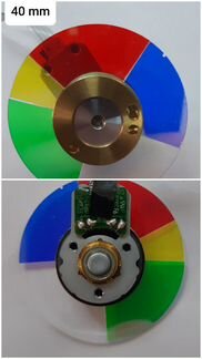 5 сегментные цветовые колеса для проекторов
